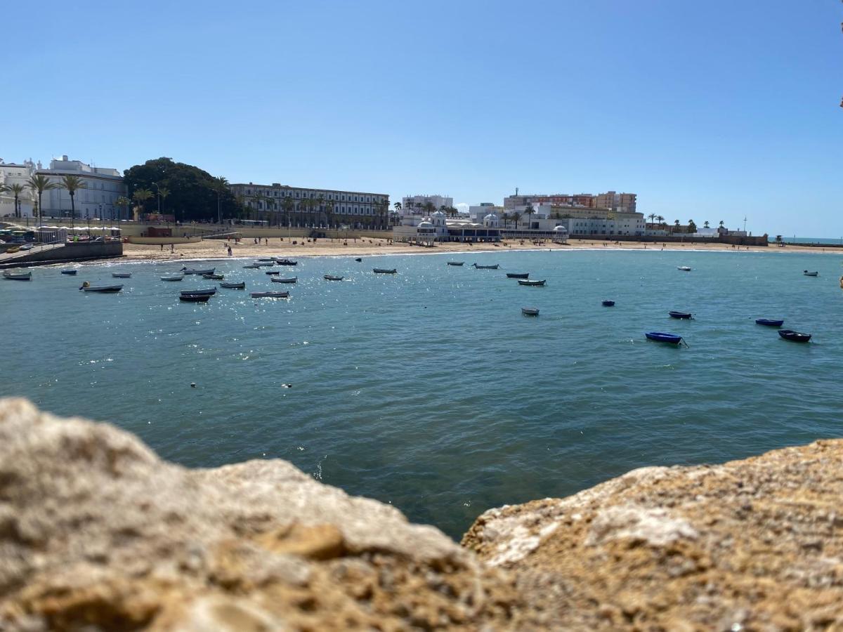La Gema De La Caleta Apartman Cádiz Kültér fotó